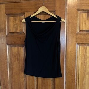 Tahari Classic Black Tank Top